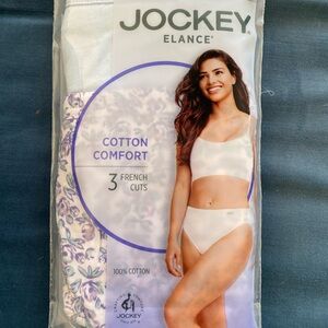 Jockey Elance New size 5 French cut 100% cotton underwear